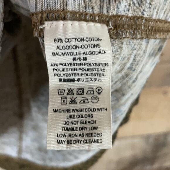 We The Free People Clare Top Leopard Print Short Sleeve Tee Shirt Size Small - Picture 6 of 10